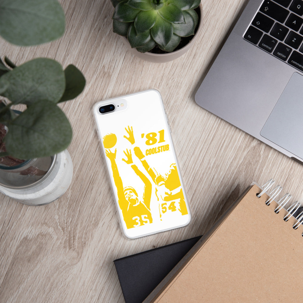 '81 Hoop Vibes iPhone Case