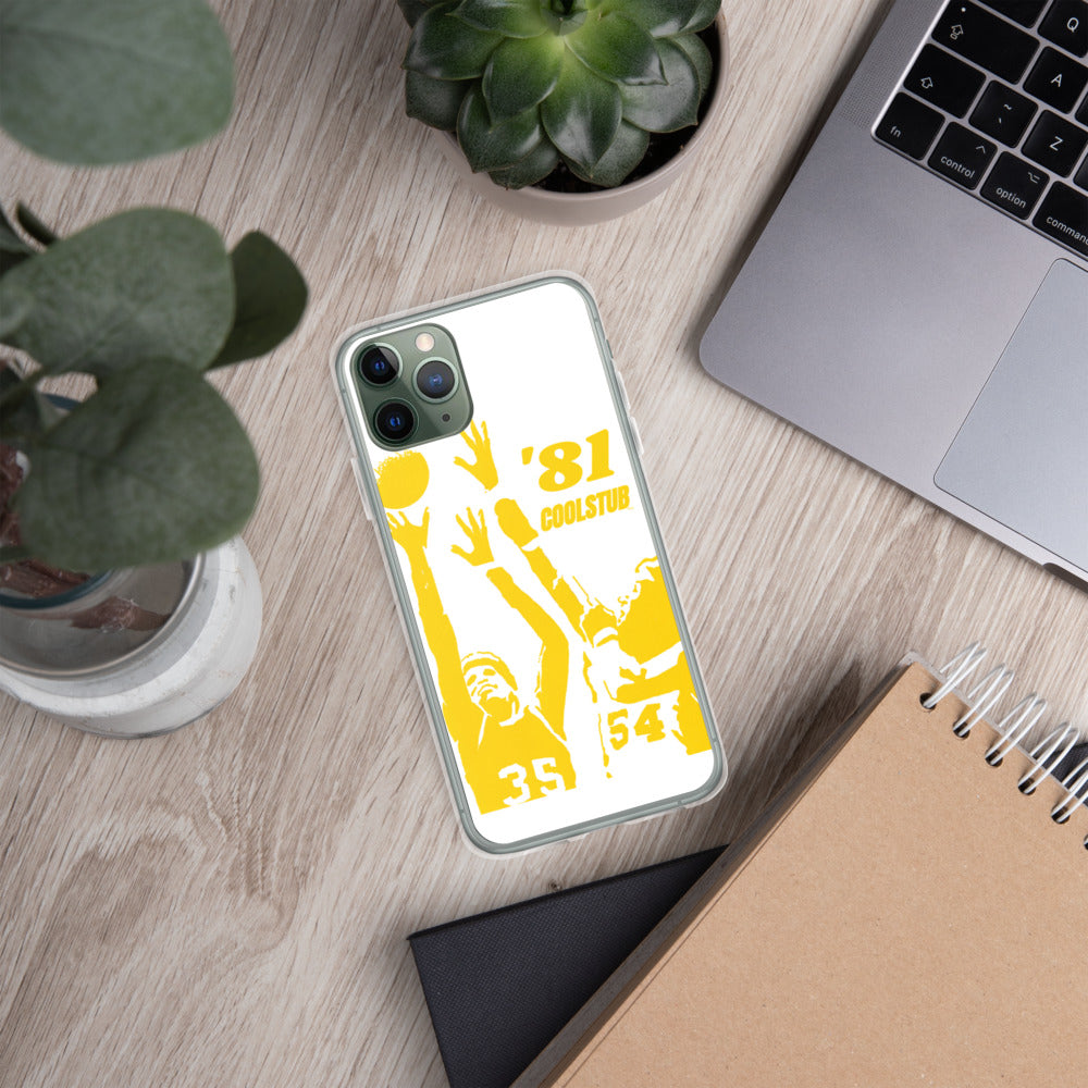 '81 Hoop Vibes iPhone Case