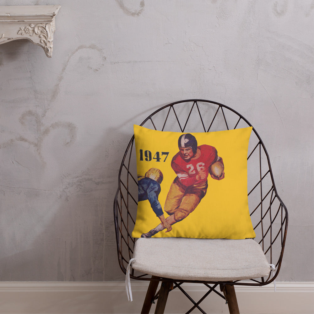 yellow throw pillows