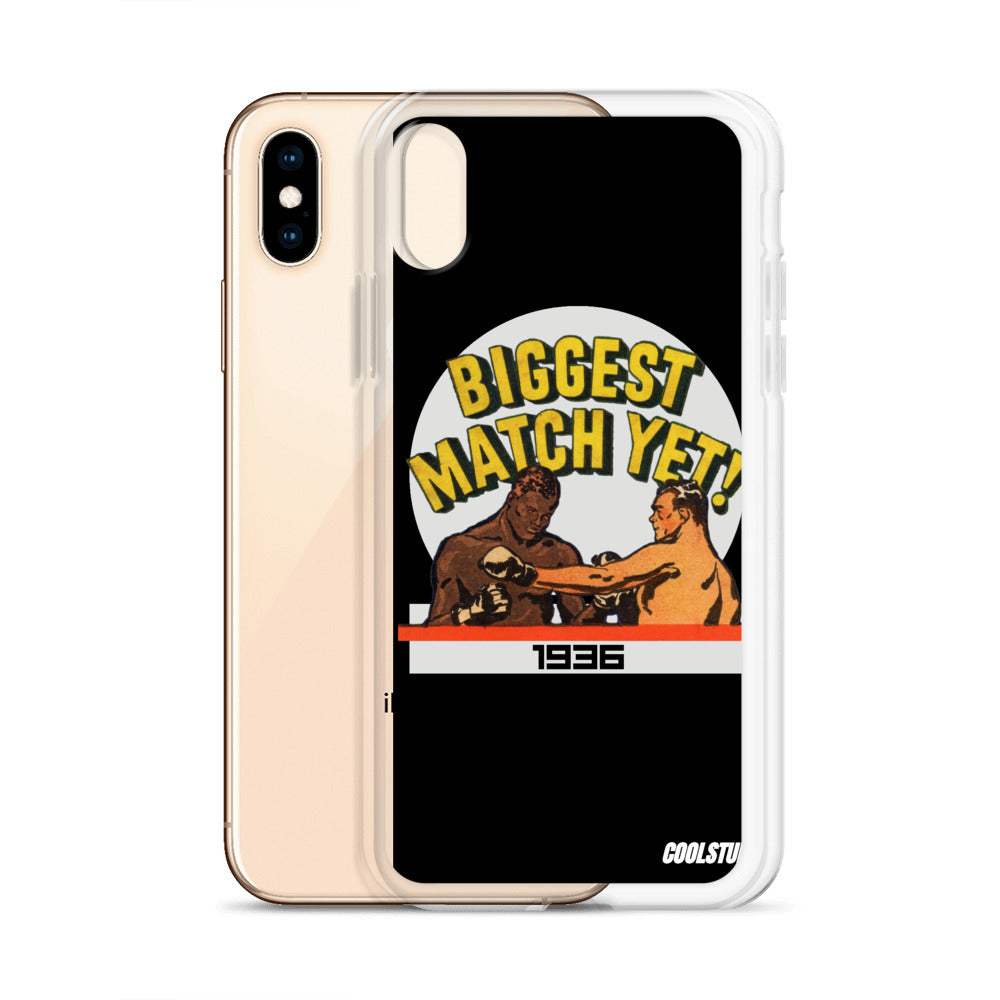 1936 Biggest Match Yet iPhone Case