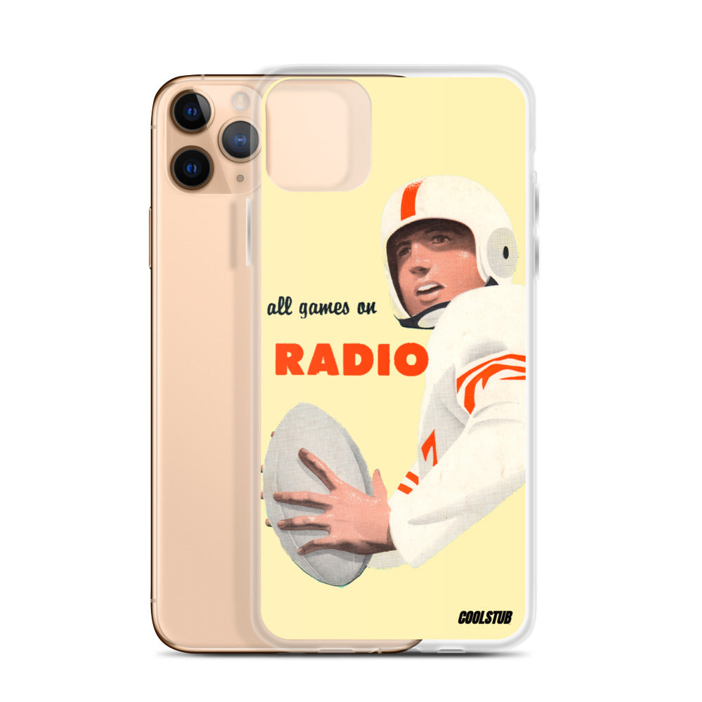 All Games on Radio iPhone Case (1955)