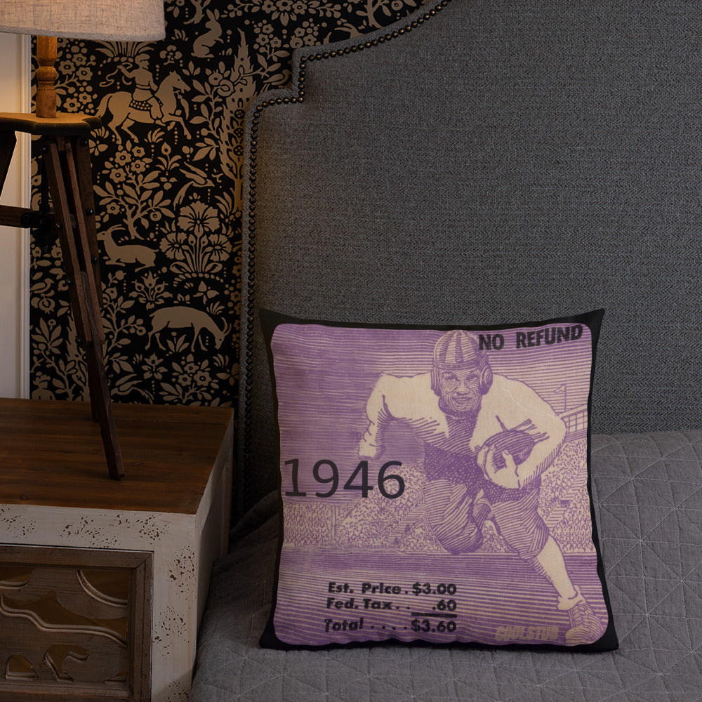 best football pillows
