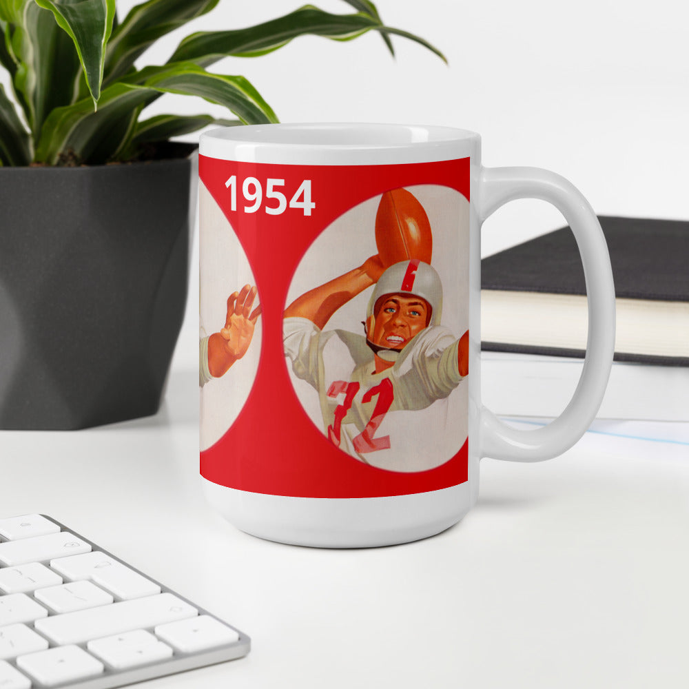 '54 QB Star Mug