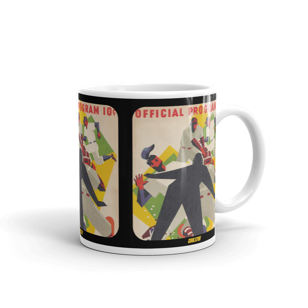 1953 Baseball Scorecard Art Mug