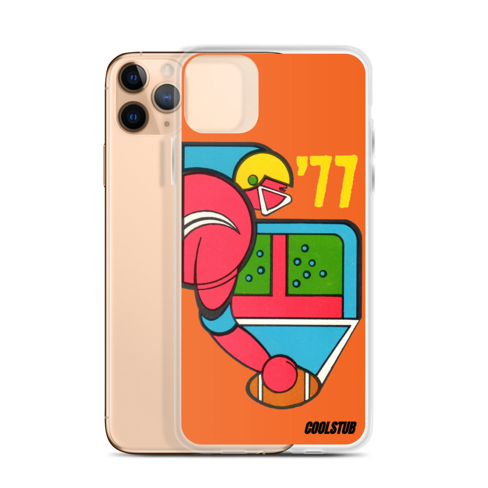 Retro Football iPhone Case (1977)