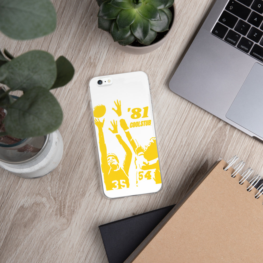 '81 Hoop Vibes iPhone Case
