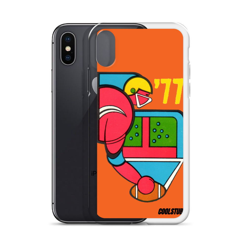 Retro Football iPhone Case (1977)
