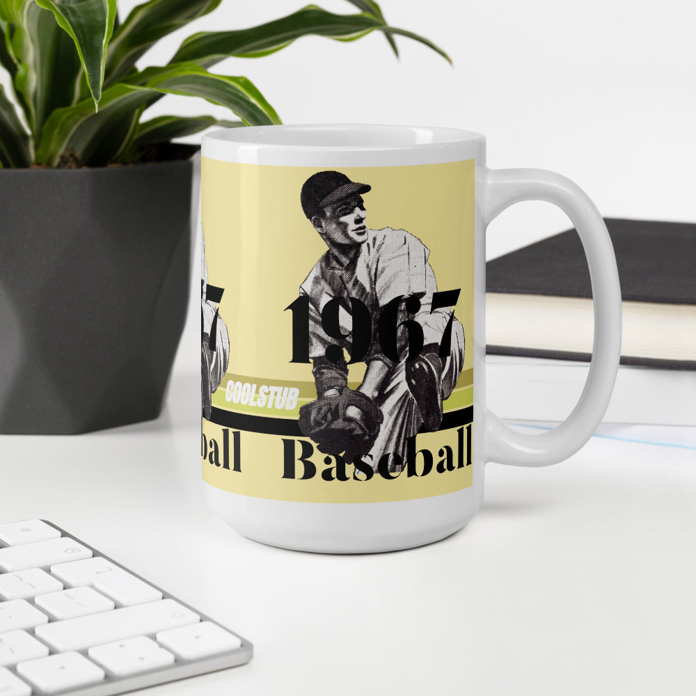 '67 Fastball Pitcher Baseball Mug