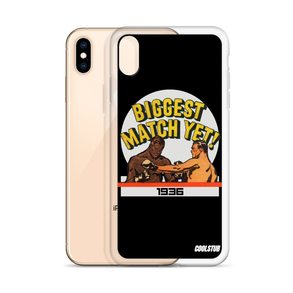1936 Biggest Match Yet iPhone Case