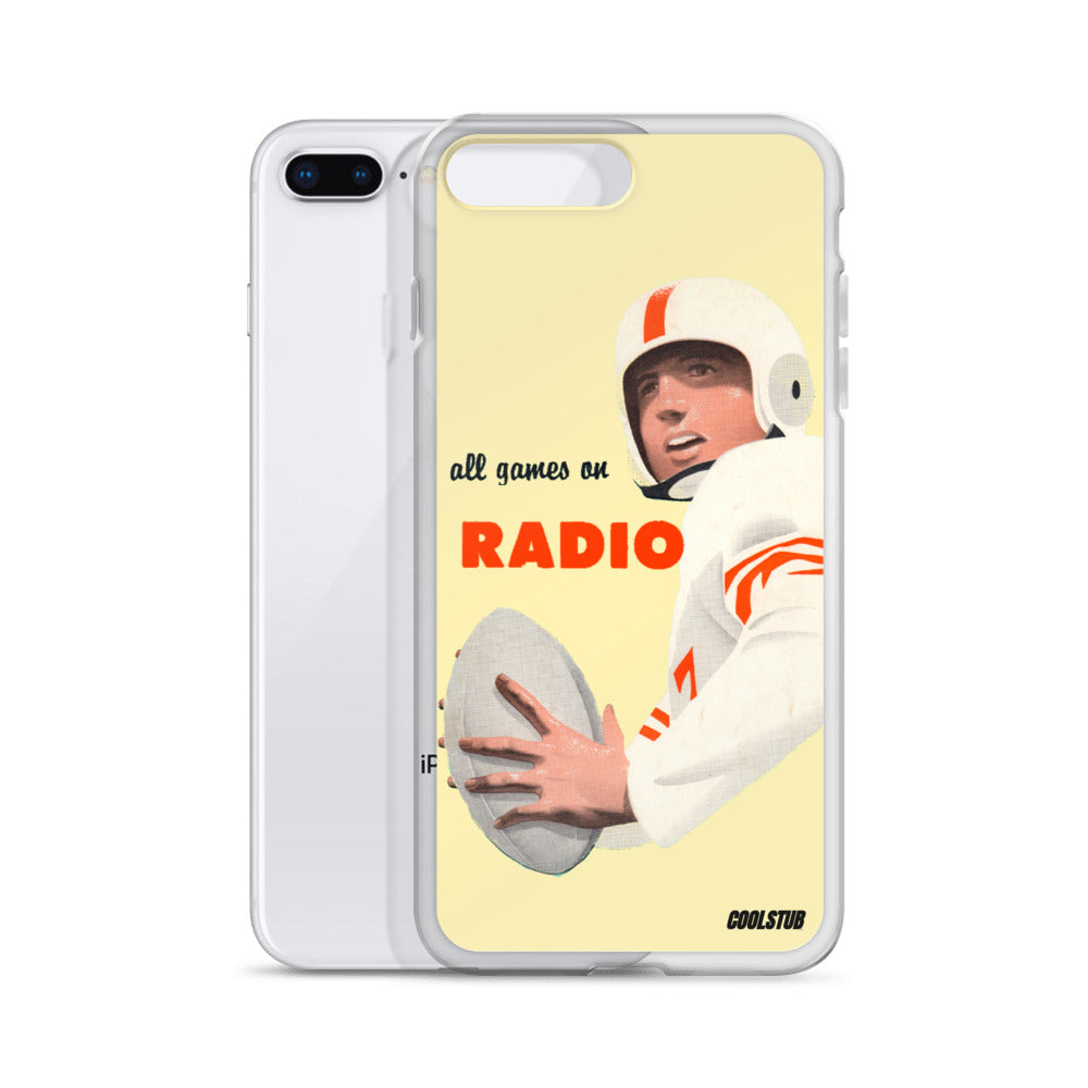 All Games on Radio iPhone Case (1955)