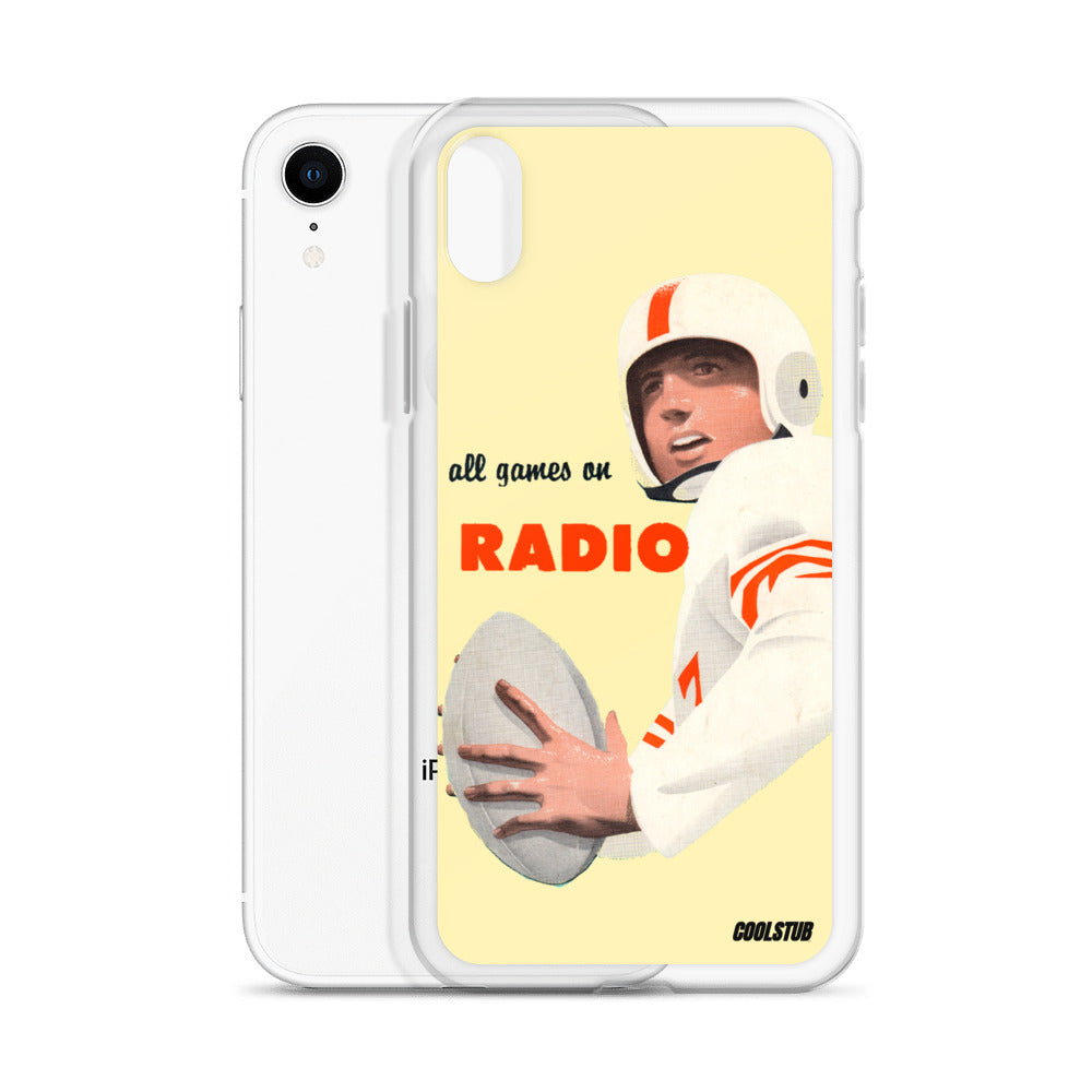 All Games on Radio iPhone Case (1955)