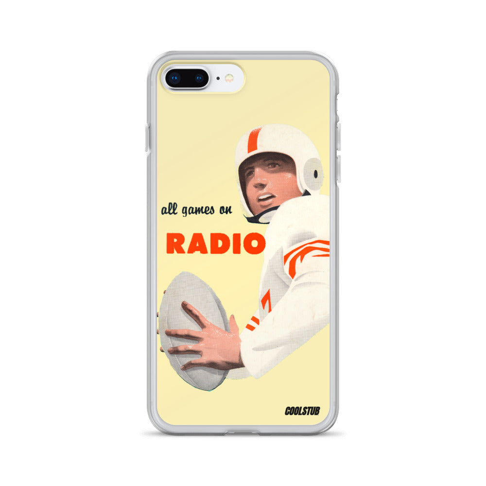 All Games on Radio iPhone Case (1955)