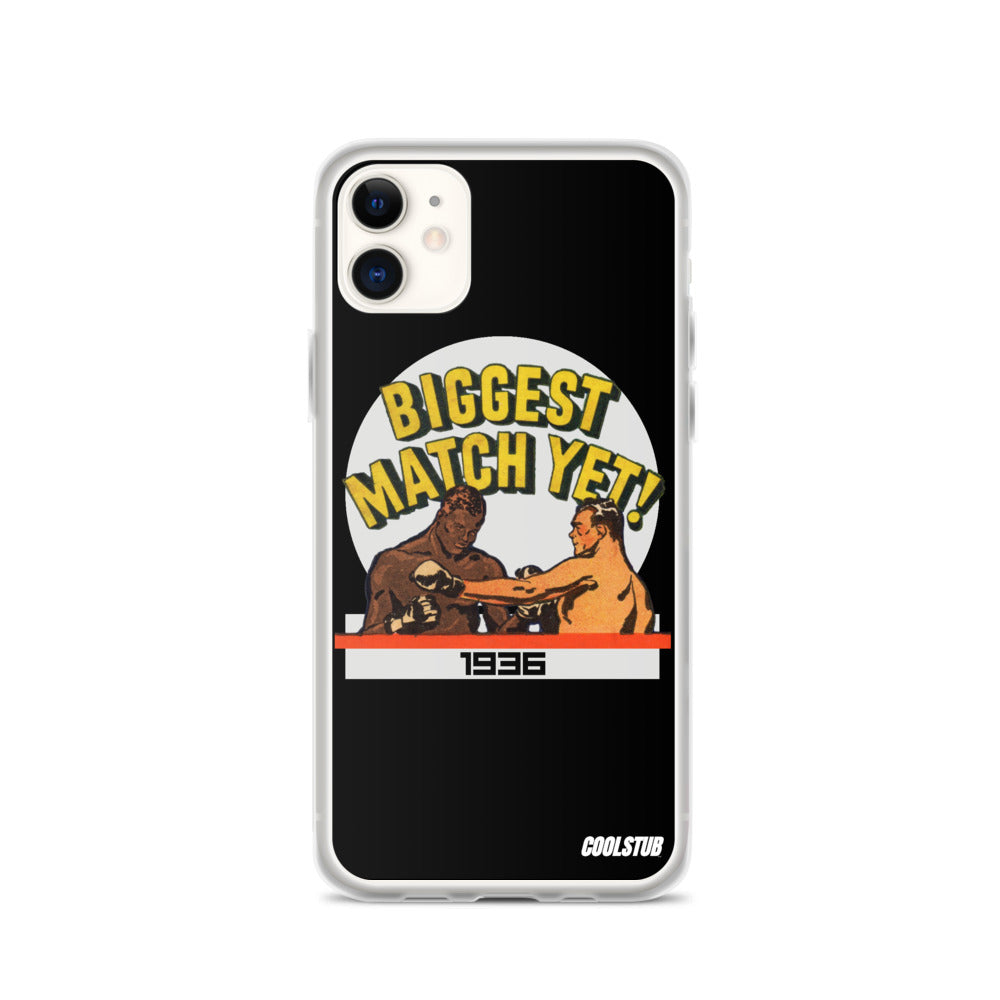 1936 Biggest Match Yet iPhone Case