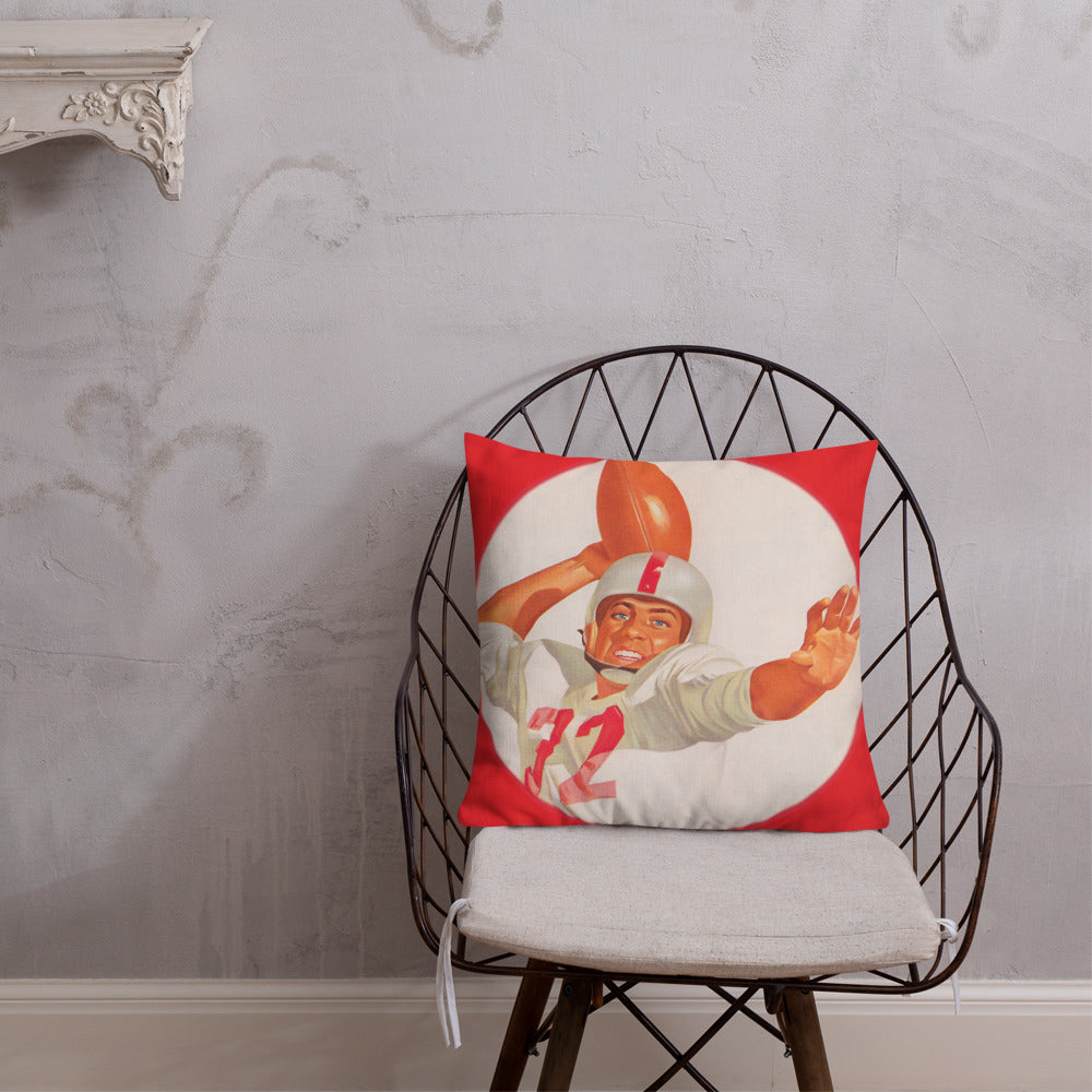 '54 QB Star Premium Pillow