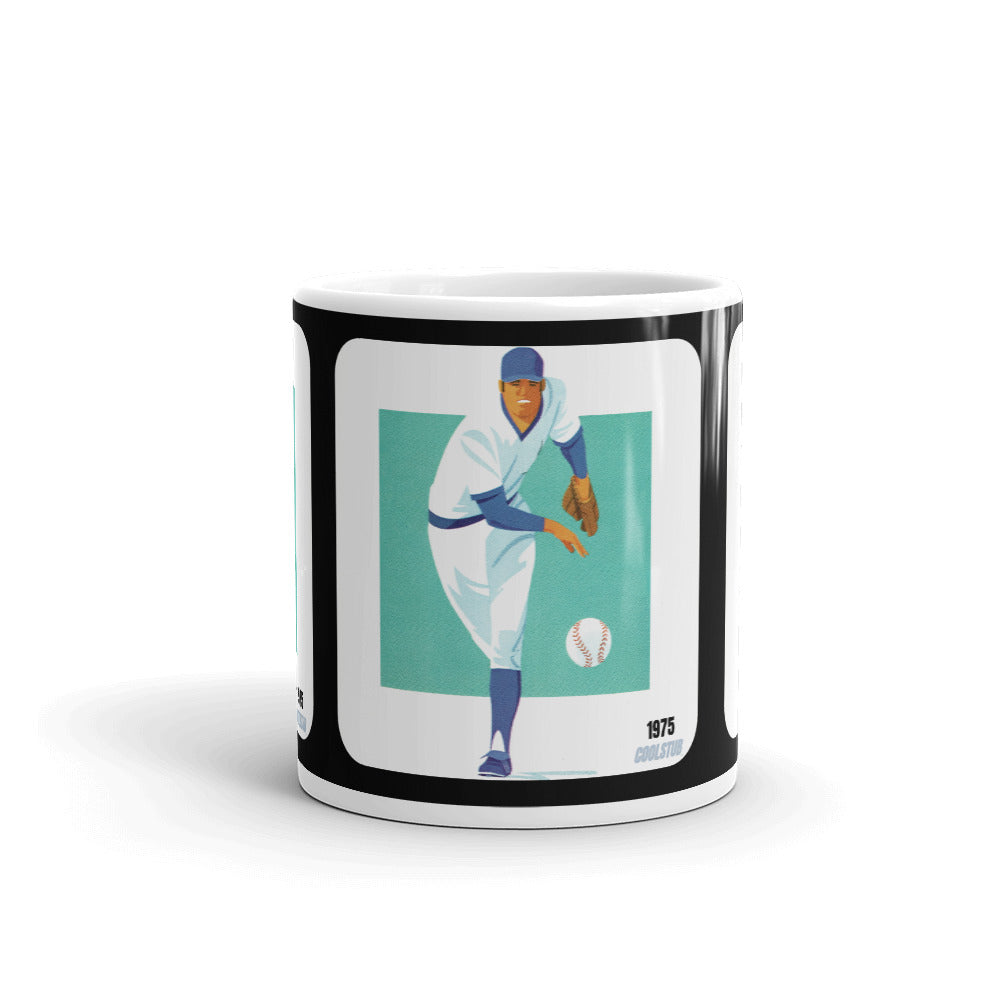 1975 Baseball Pitcher Art Mug
