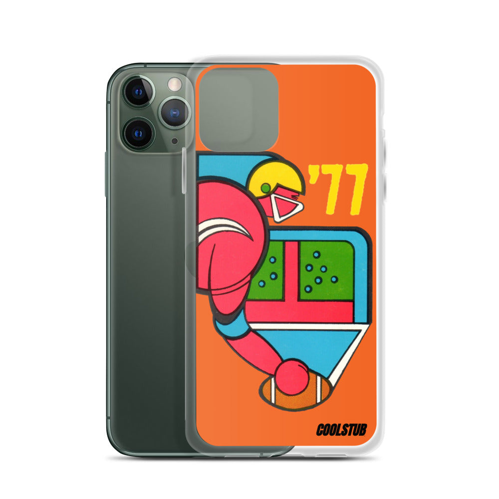 Retro Football iPhone Case (1977)