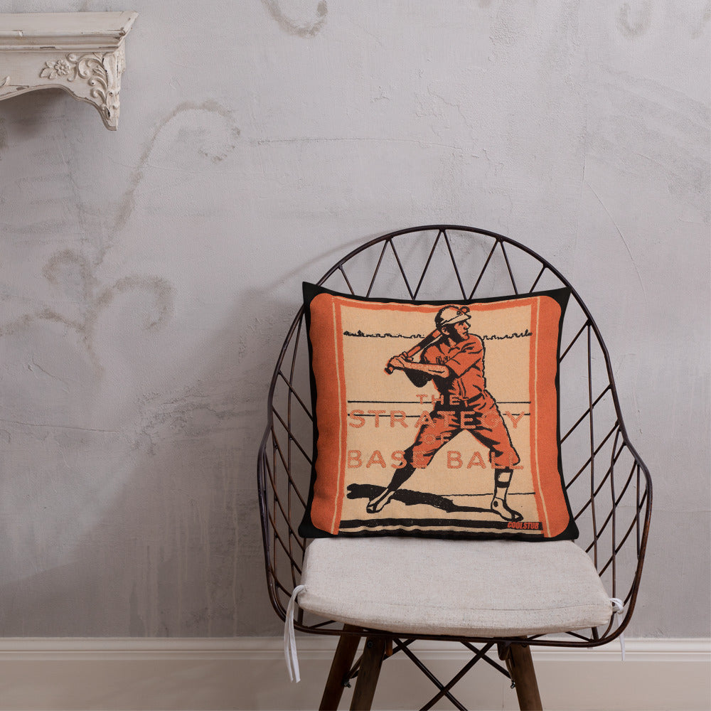 The Strategy of Base Ball Premium Pillow (1924)