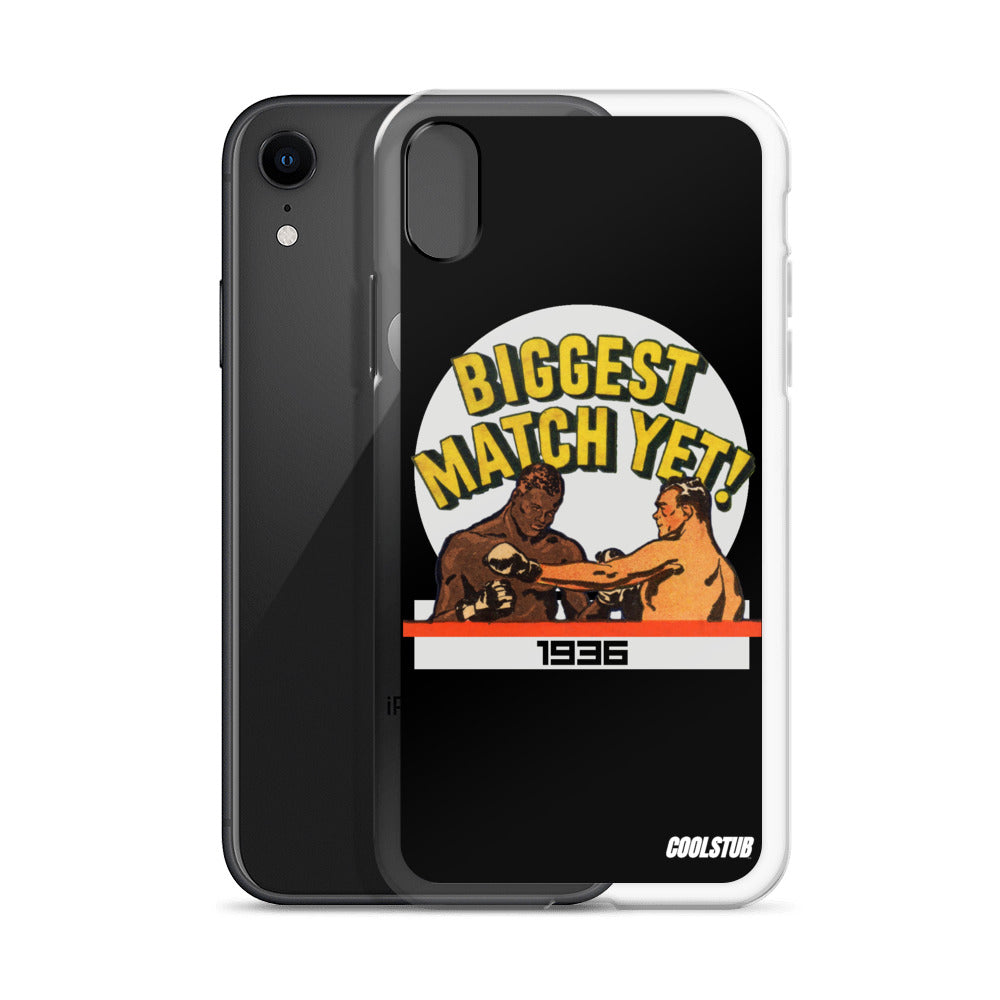 1936 Biggest Match Yet iPhone Case