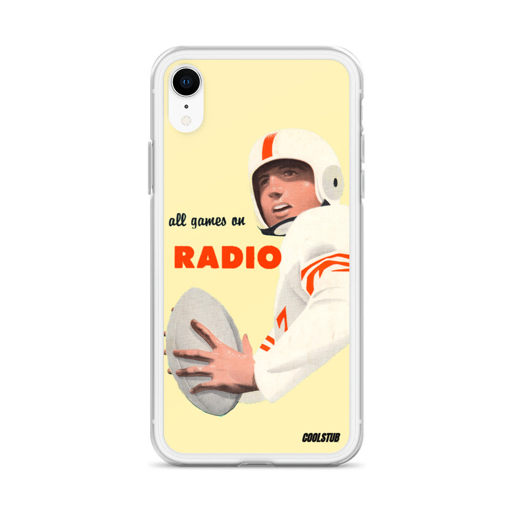 All Games on Radio iPhone Case (1955)