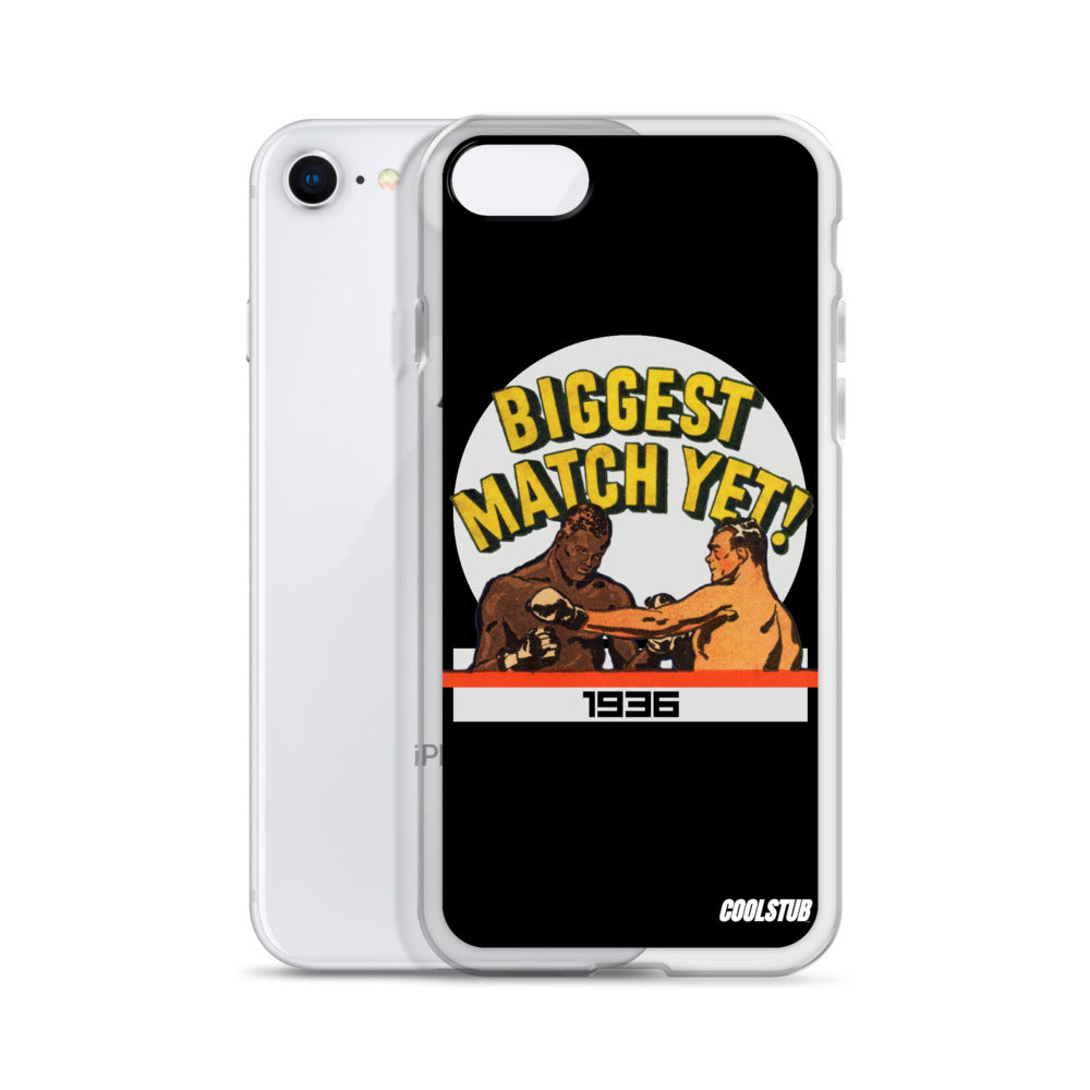 1936 Biggest Match Yet iPhone Case
