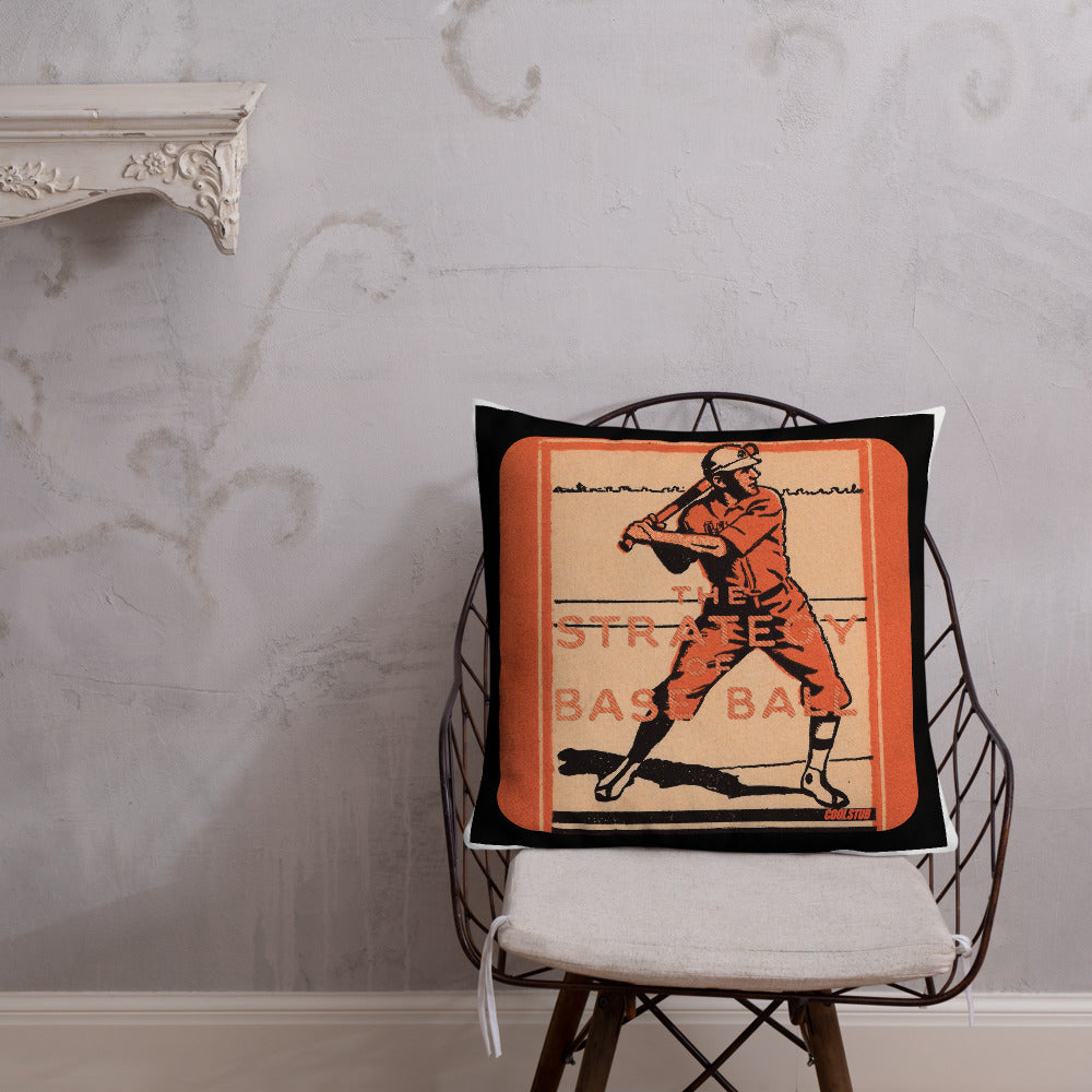 The Strategy of Base Ball Premium Pillow (1924)