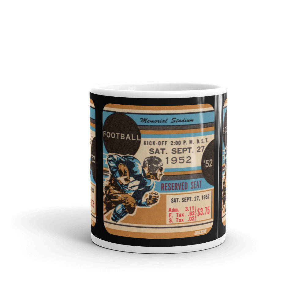 '52 Football Ticket Stub Mug