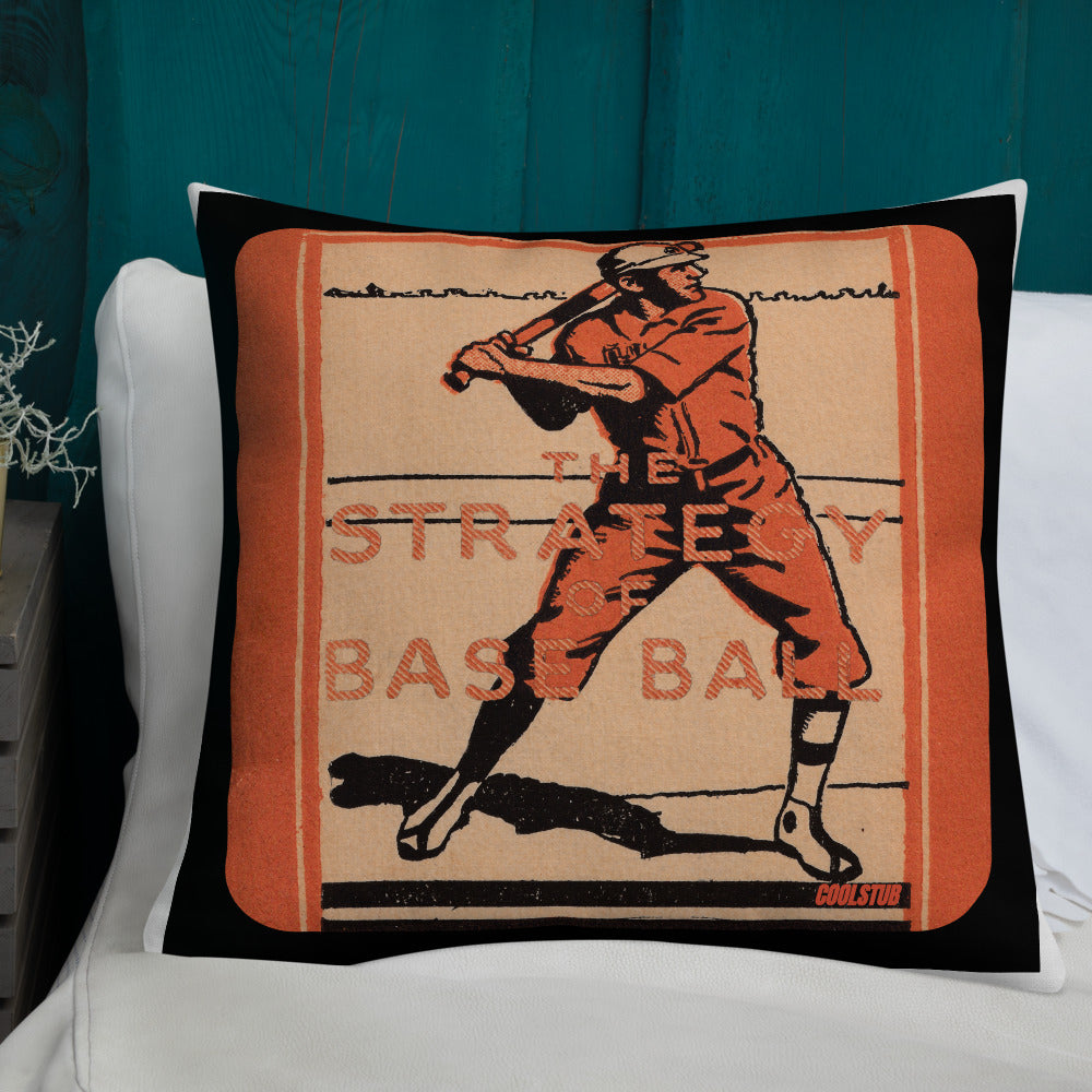 The Strategy of Base Ball Premium Pillow (1924)