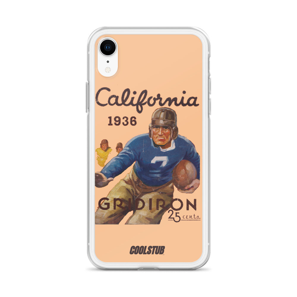 California Gridiron iPhone Case (1936)