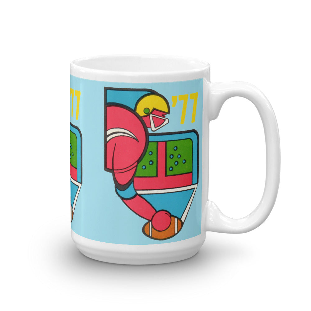 '77 Football Snap Mug