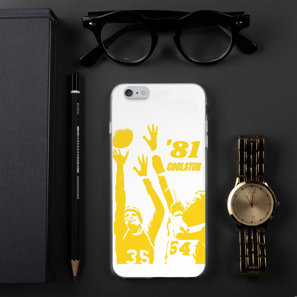 '81 Hoop Vibes iPhone Case