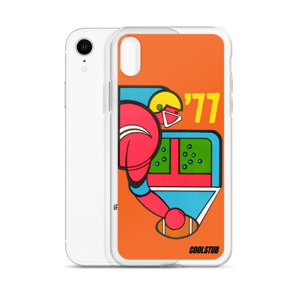 Retro Football iPhone Case (1977)