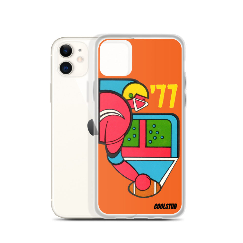 Retro Football iPhone Case (1977)