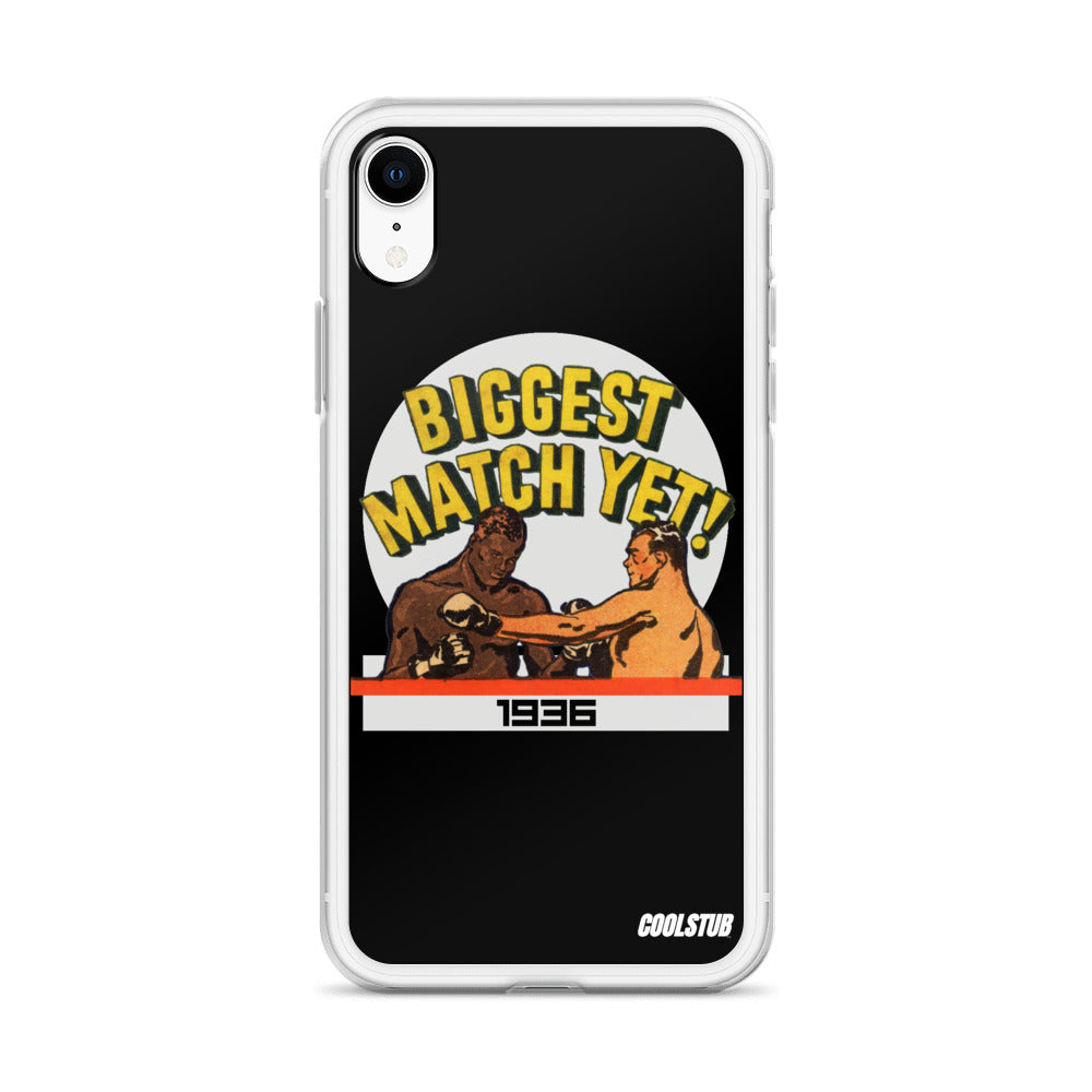 1936 Biggest Match Yet iPhone Case