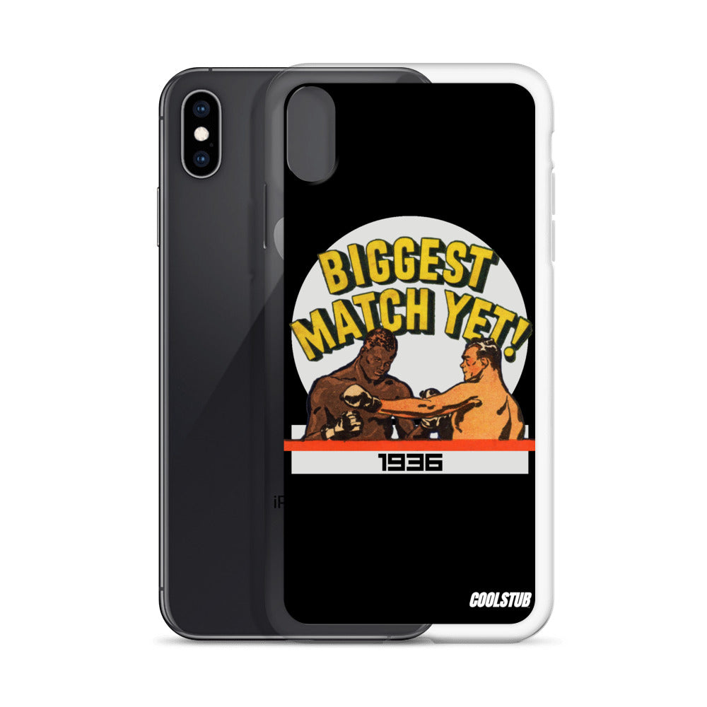 1936 Biggest Match Yet iPhone Case