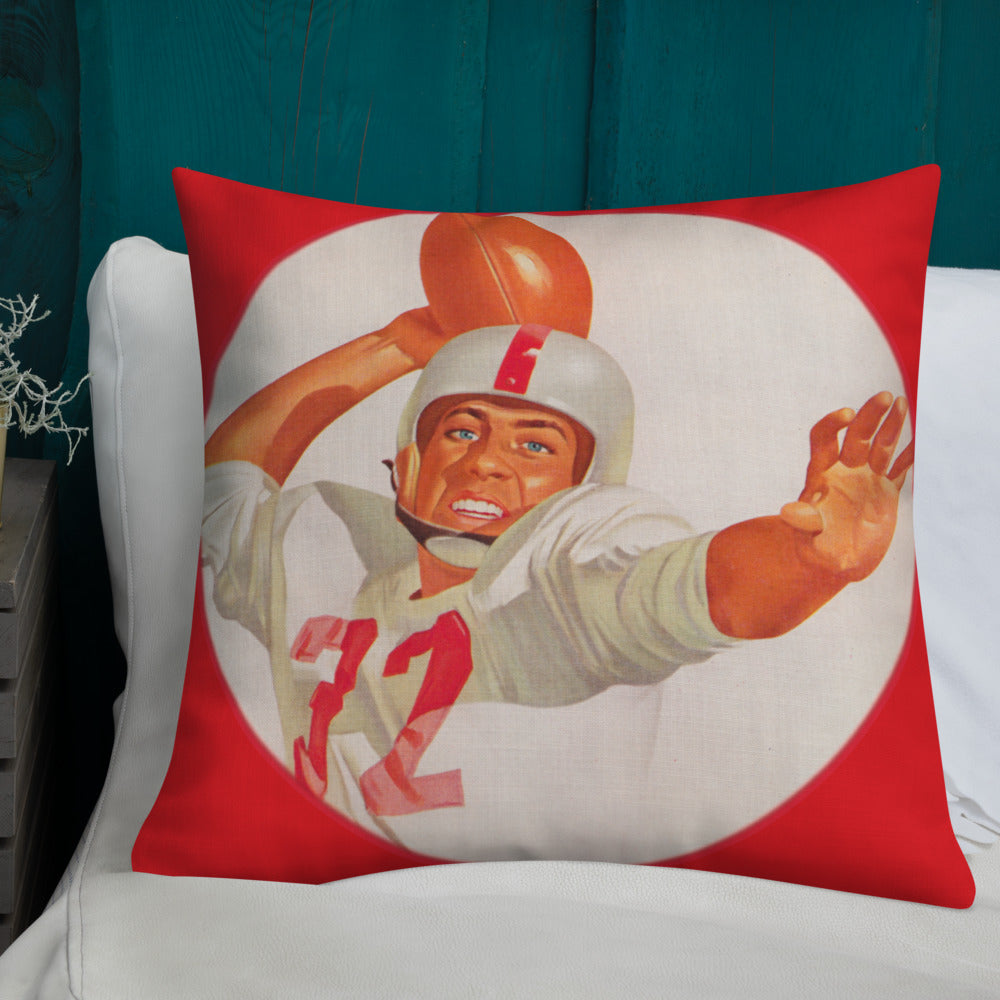 '54 QB Star Premium Pillow
