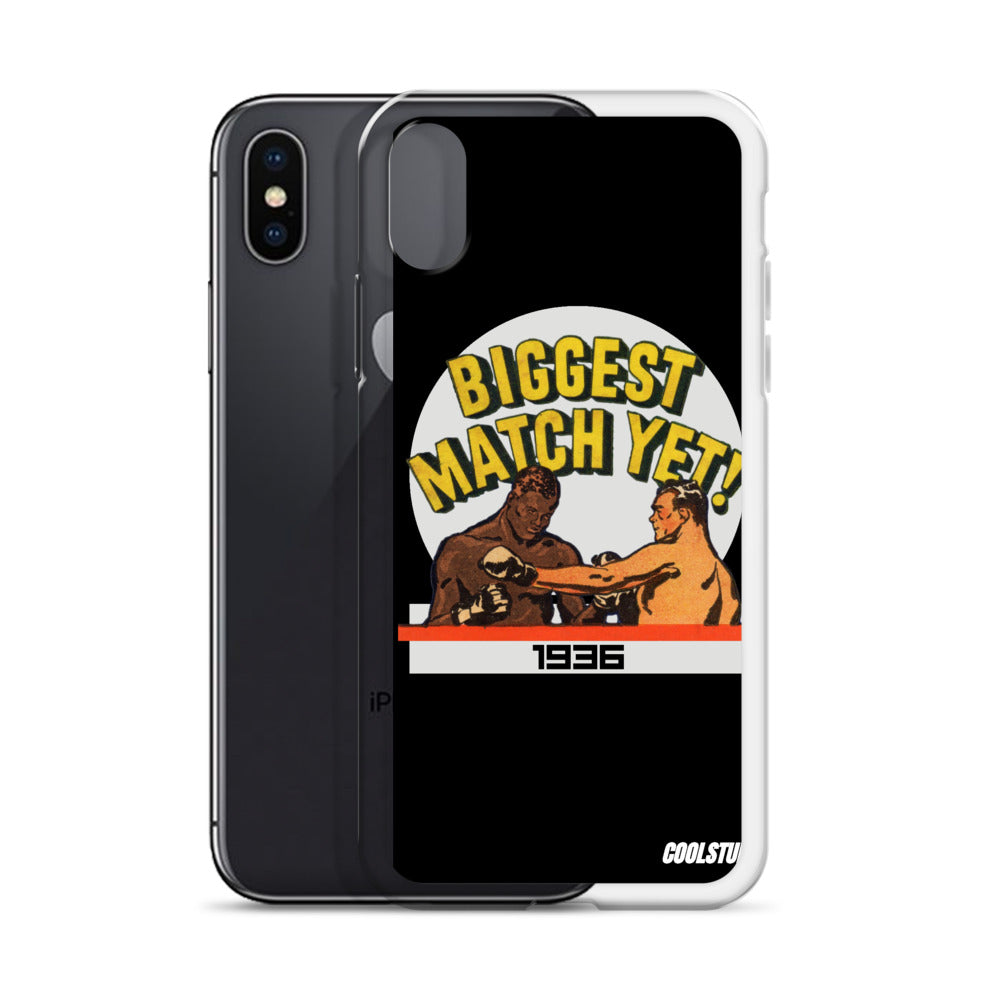 1936 Biggest Match Yet iPhone Case