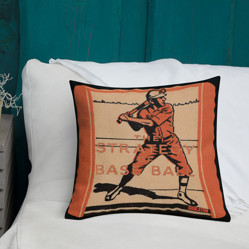 The Strategy of Base Ball Premium Pillow (1924)