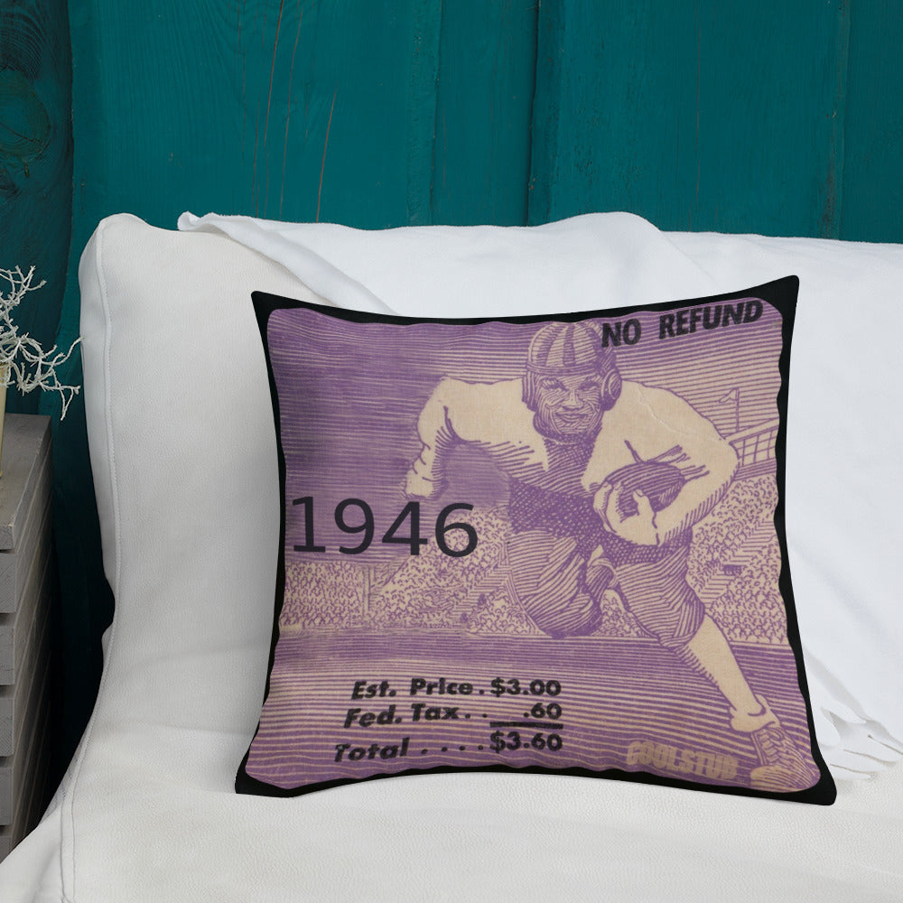 colorful sports decor purple
