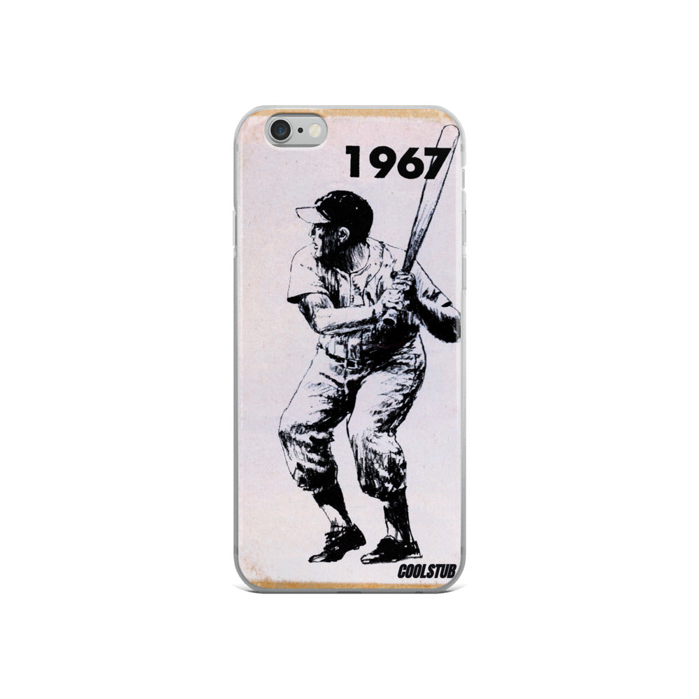 1967 Left-Handed Hitter iPhone Case