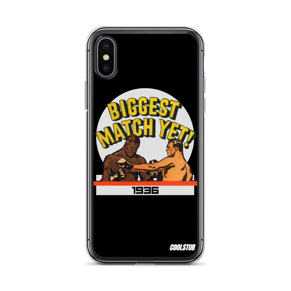 1936 Biggest Match Yet iPhone Case