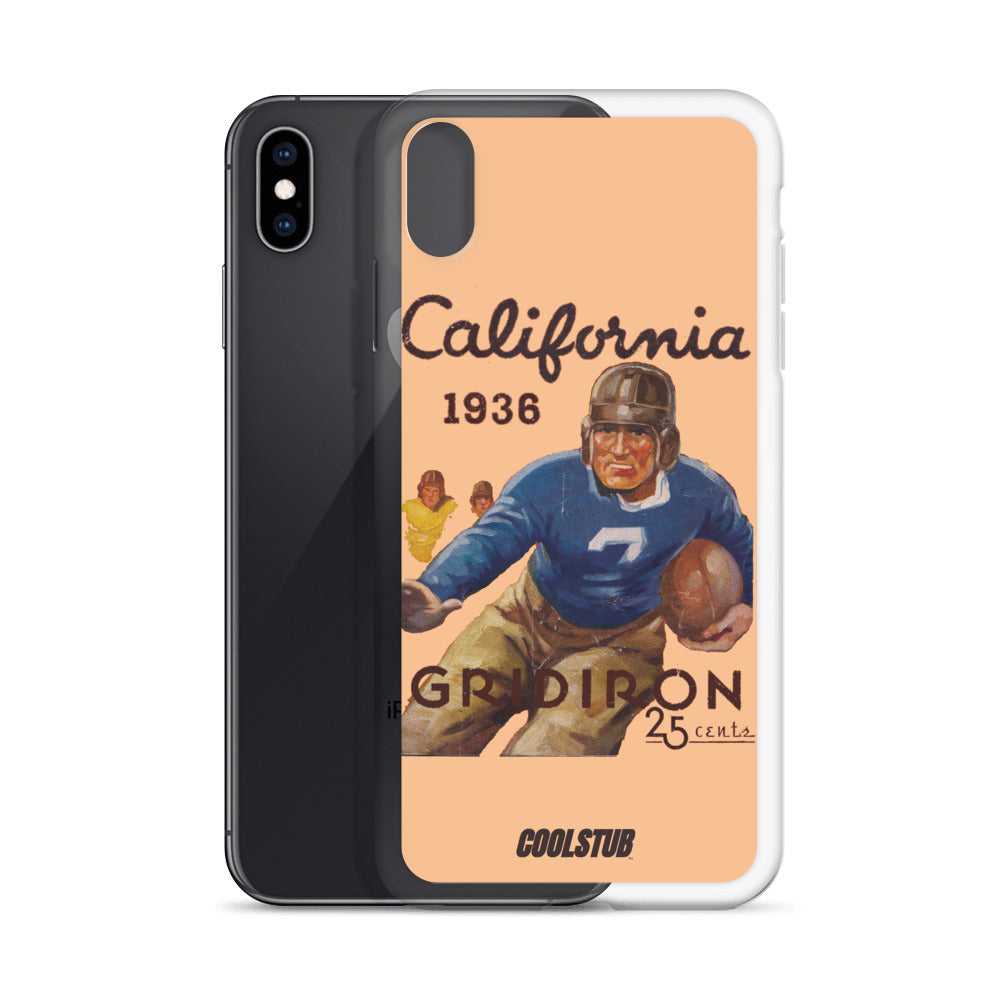 California Gridiron iPhone Case (1936)
