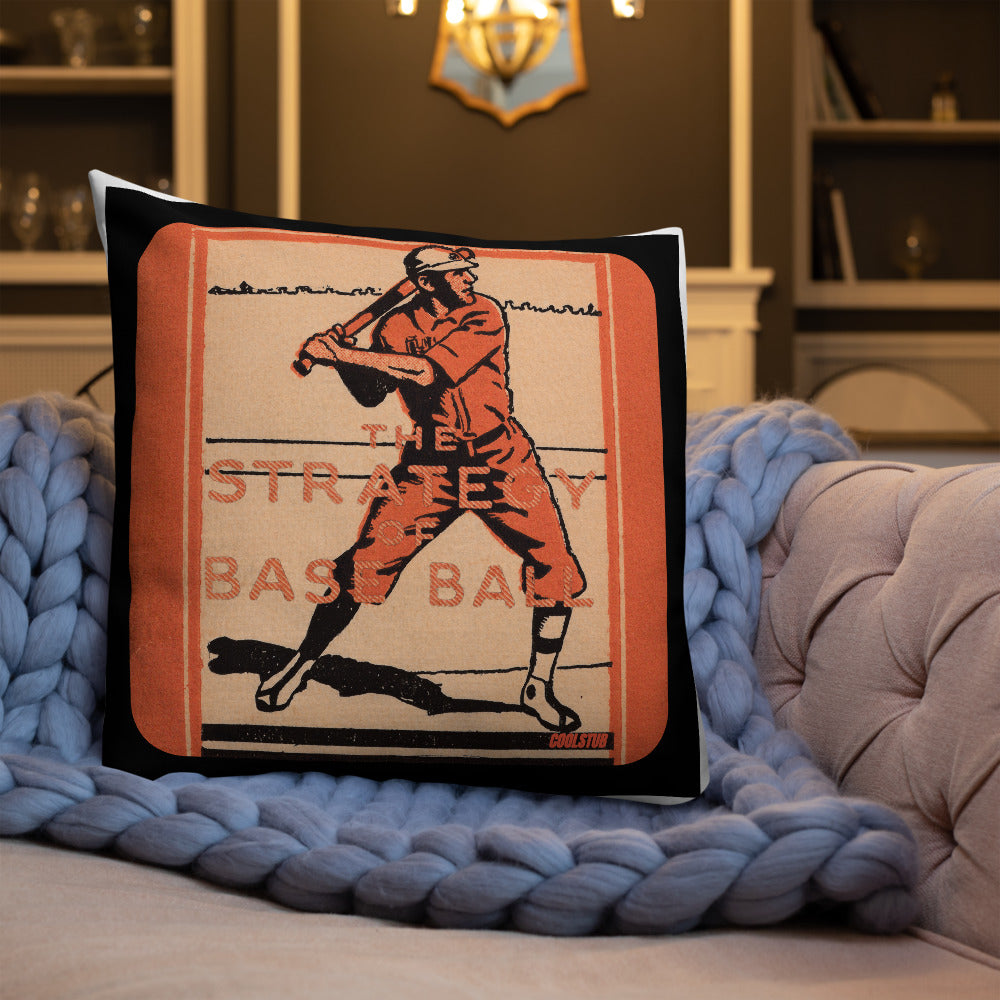 The Strategy of Base Ball Premium Pillow (1924)