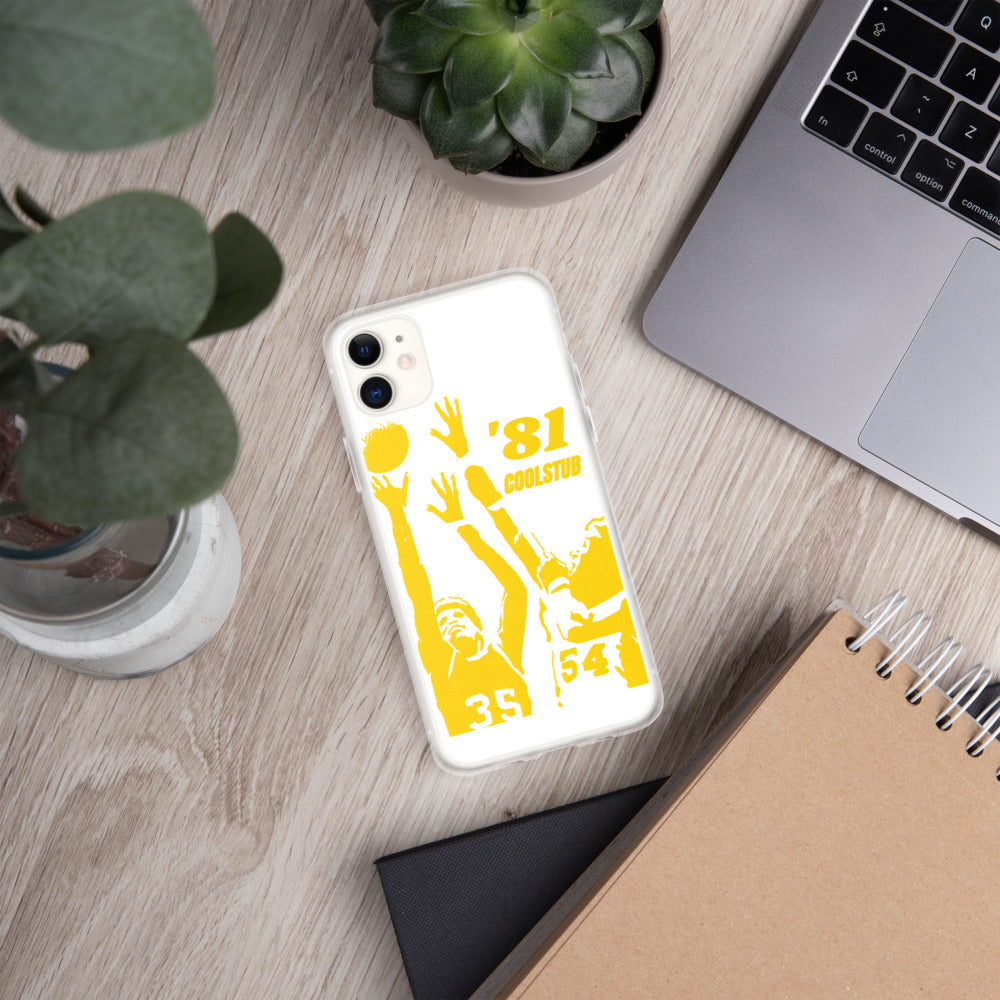 '81 Hoop Vibes iPhone Case
