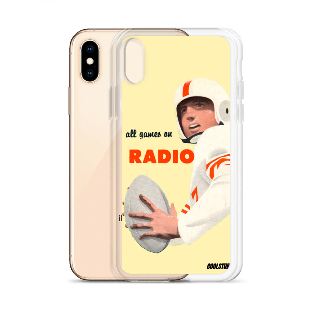 All Games on Radio iPhone Case (1955)
