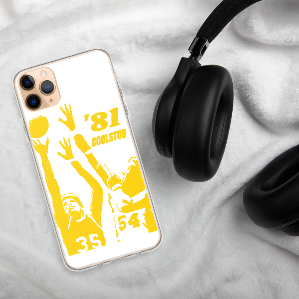 '81 Hoop Vibes iPhone Case