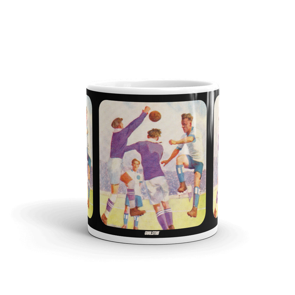 1930's Vintage Soccer Art Mug
