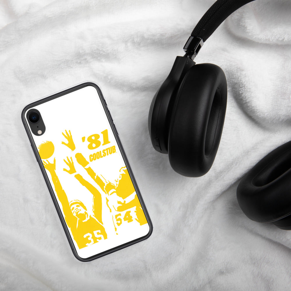 '81 Hoop Vibes iPhone Case