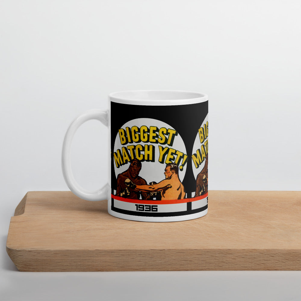 Vintage Boxing Art Mug (1936)