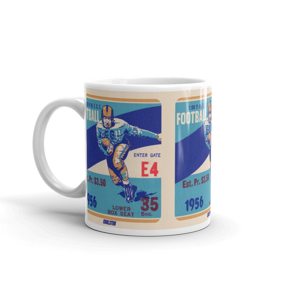 1956 Football Ticket Mug