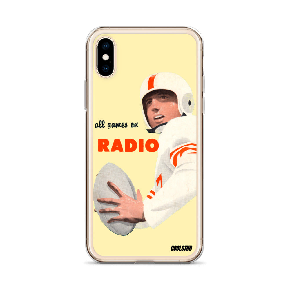 All Games on Radio iPhone Case (1955)